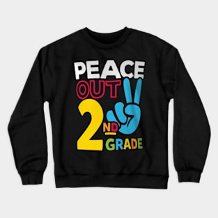 2nd Grade  of School Teacher Girl Boy Crewneck Sweatshirt